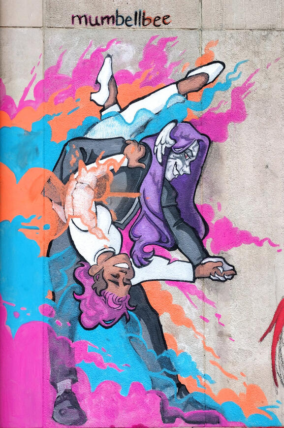 Divine Intervention Promotional Mural 2023-`24