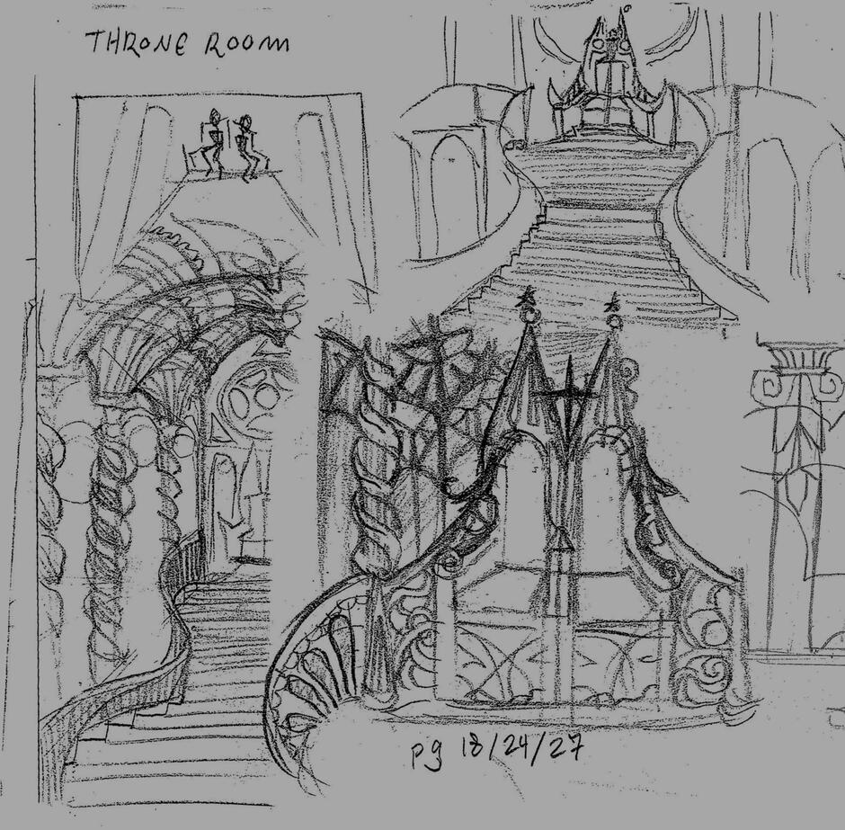 Divine Intervention - Throne Room Concept