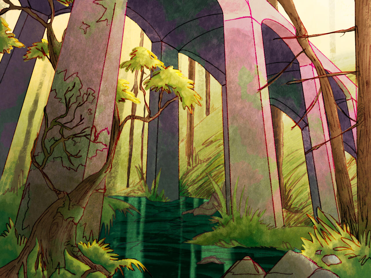 Riddles from Under the Forest Bridge