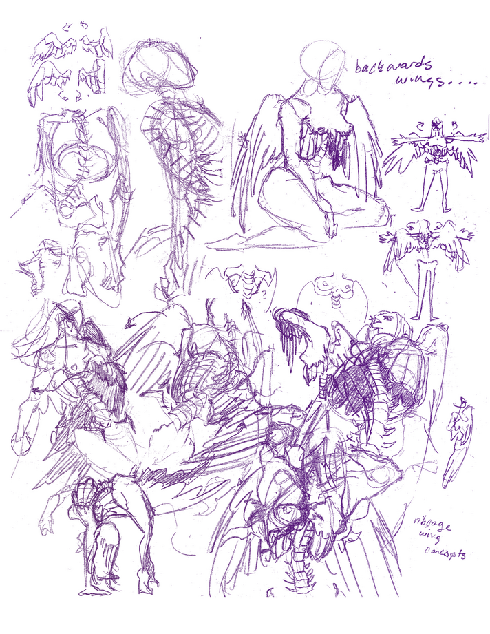 Divine Intervention - Kire Spine/Wings Concepts