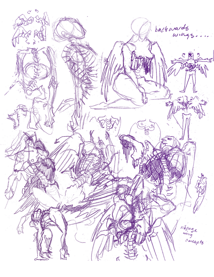 Divine Intervention - Kire Spine/Wings Concepts