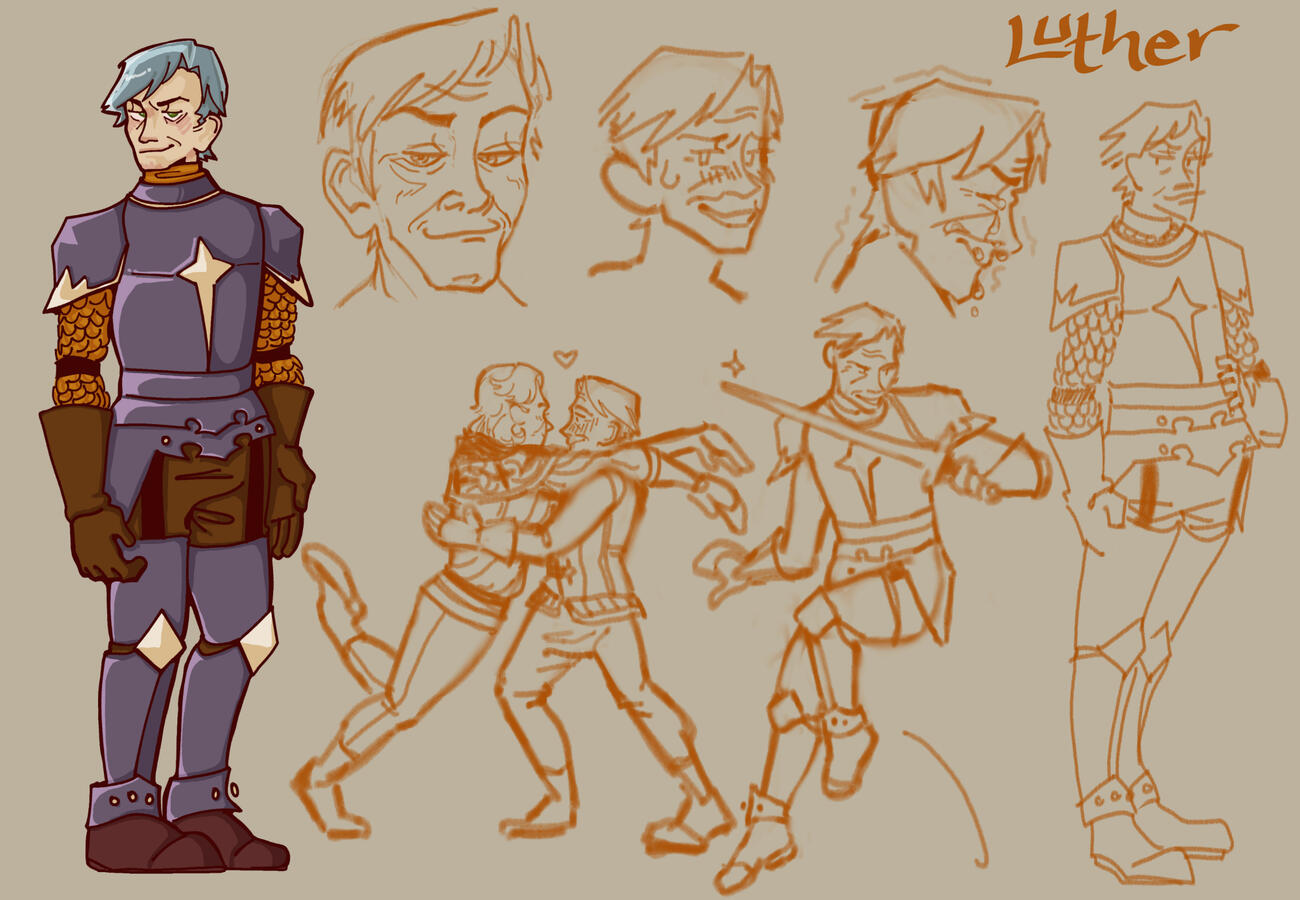 Divine Intervention - Luther Expression Sheet