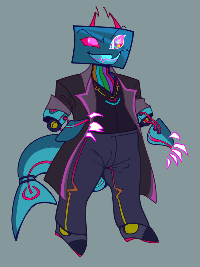 Shark Vox - Hazbin Hotel Redesign