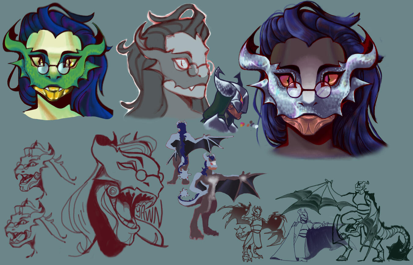 Dungeon's & Dragons - Draconian Concept